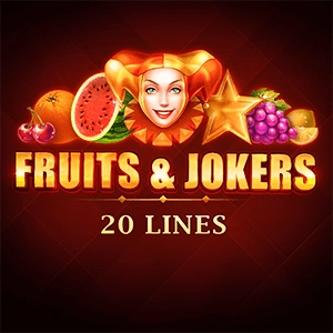 Fruits n Jokers 20 lines